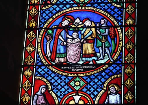 Stained Glass at Abbaye de Royaumont
